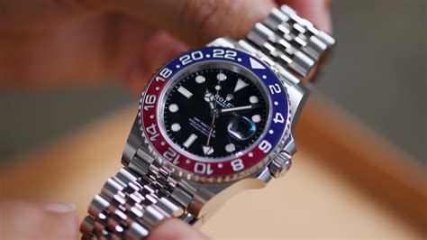 rolex gmt master ii 18k white gold watch|rolex gmt master pepsi bezel.